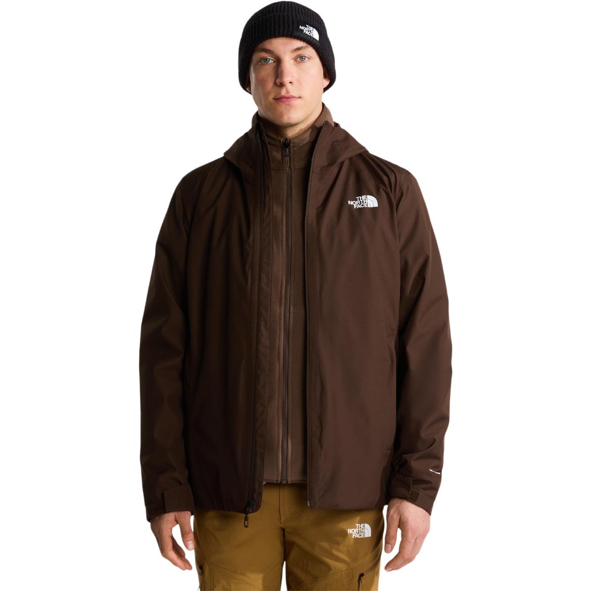 The North Face Quest Mono Triclimate 3in1 Jakke Herre DARK CHESTNUT/SMOKEY BR
