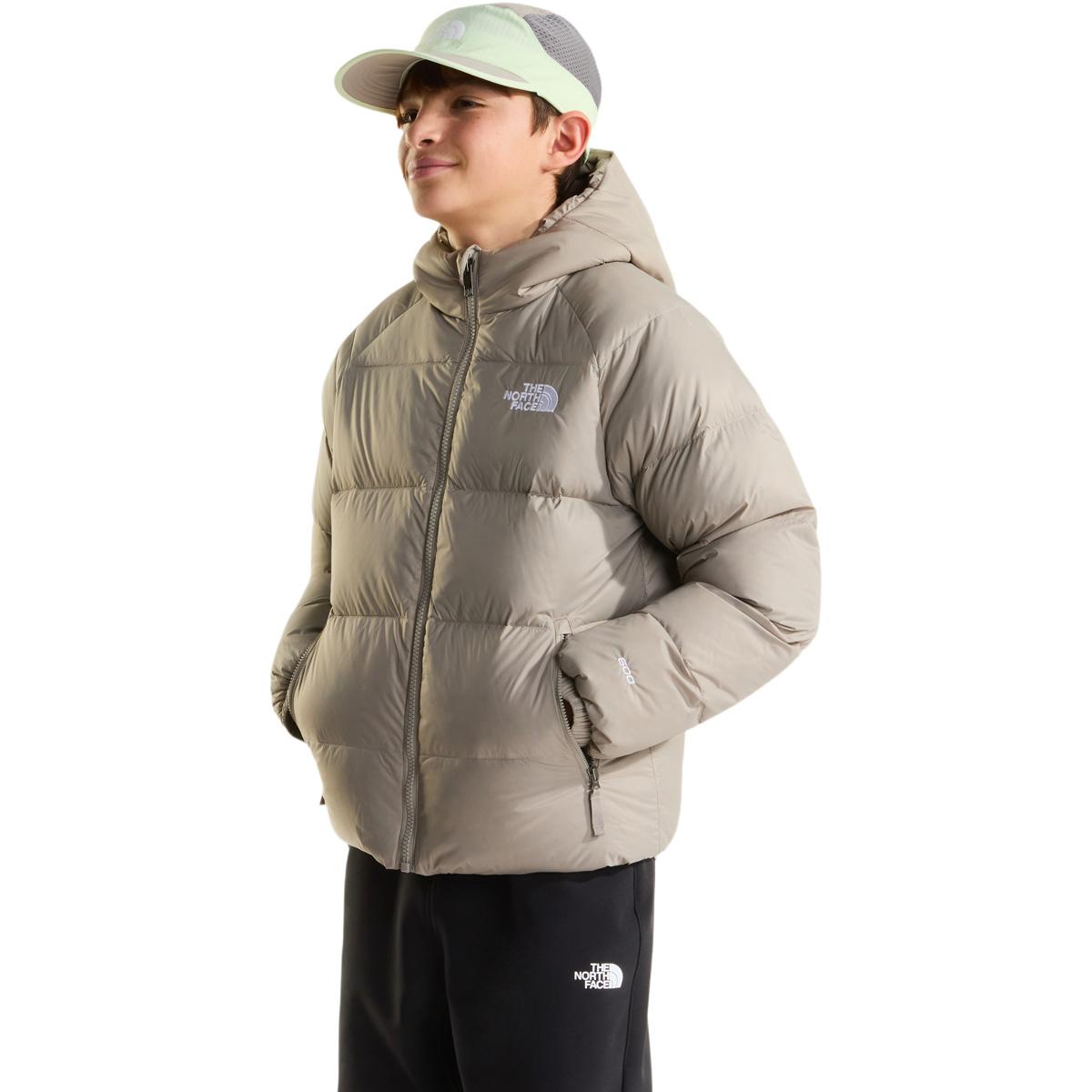 The North Face Hydrenalite Down Hooded Dunjakke Barn Stone Slab