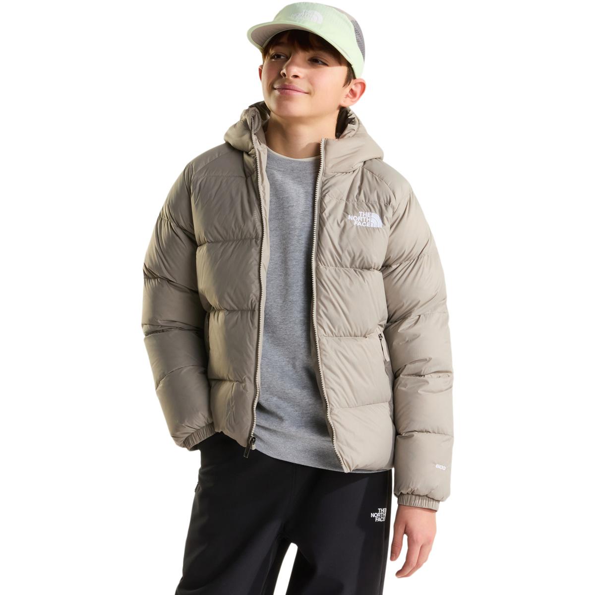 The North Face Hydrenalite Down Hooded Dunjakke Barn Stone Slab