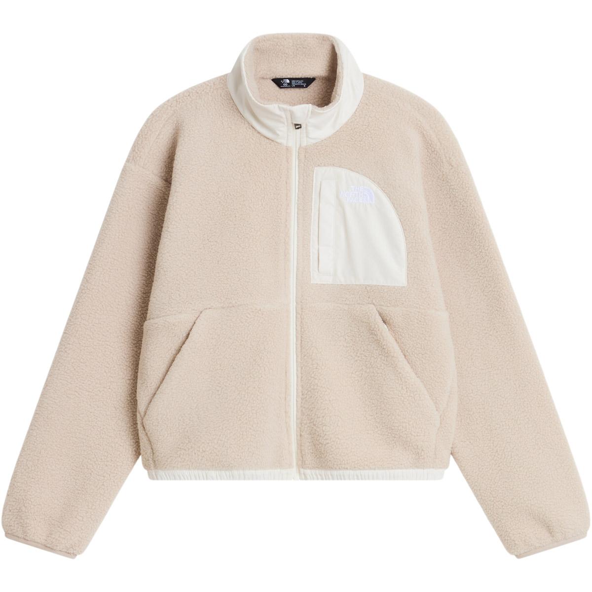 The North Face G Yumiori Off-Peak Full Zip Fleecetrøye Barn TIMELESS TAUPE/WHITE DU