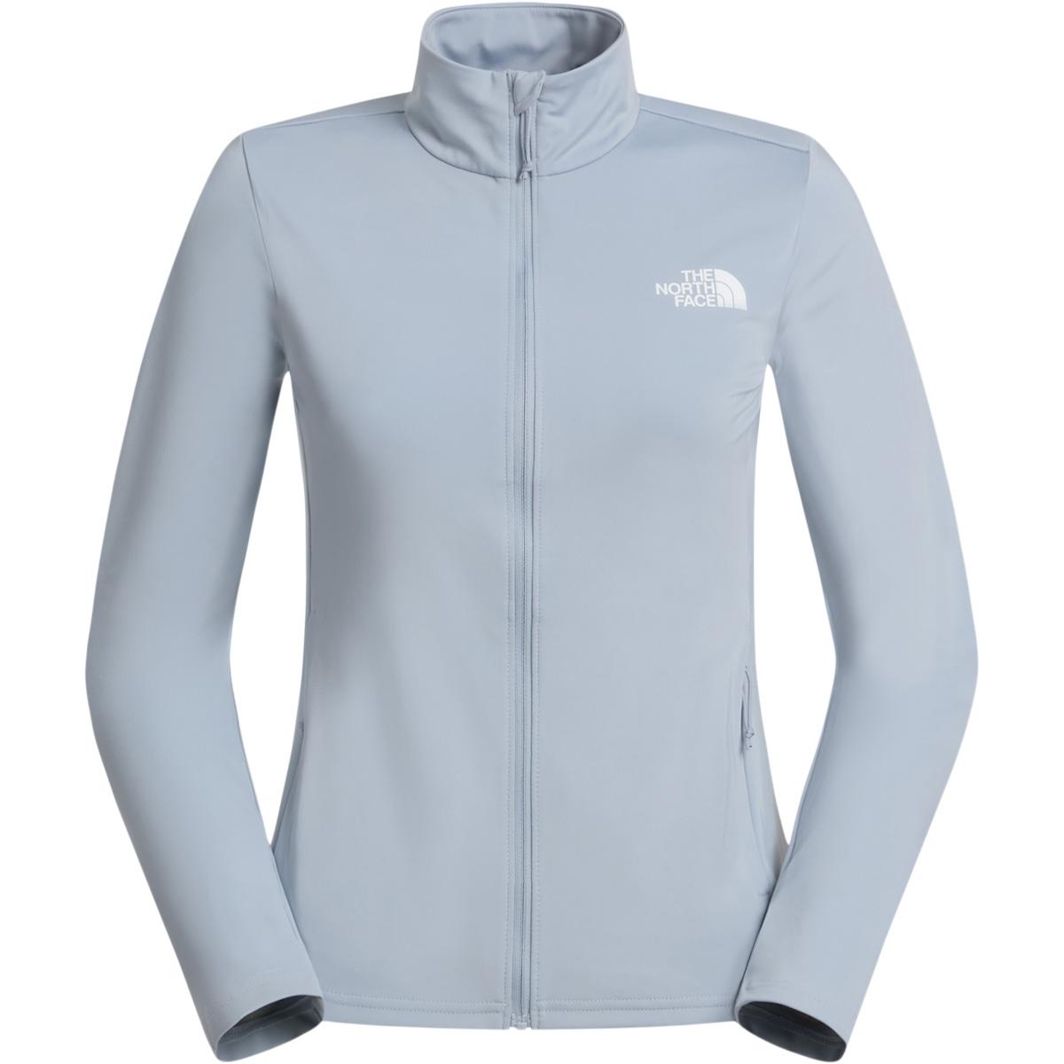 THE NORTH FACE Flex Full Zip Treningsgenser Dame Frost Grey