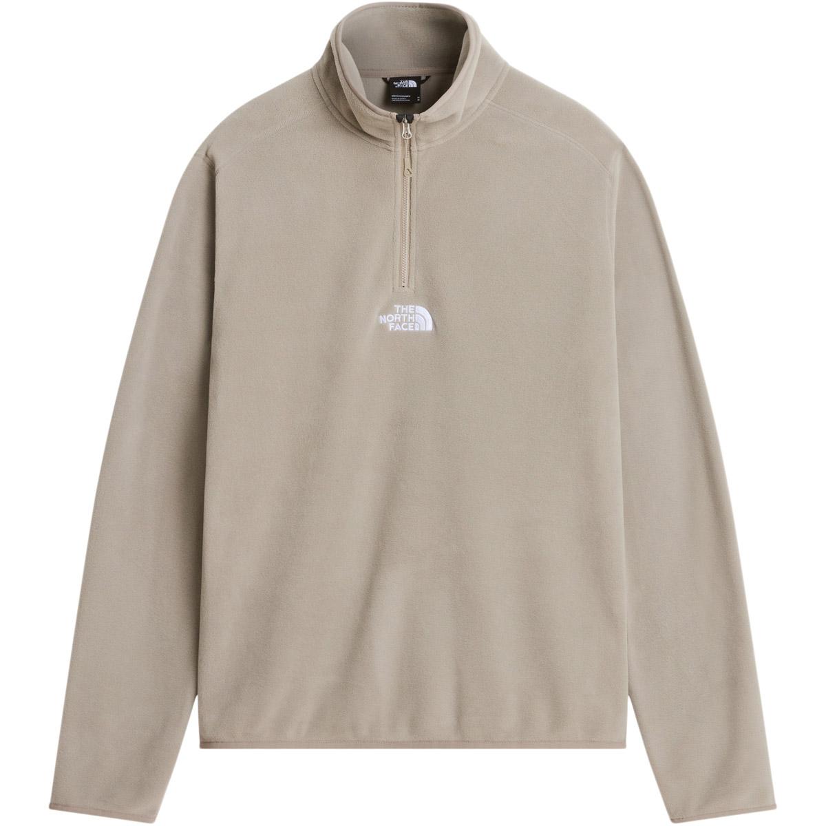 The North Face Glacier Half Zip Fleecetrøye Herre Stone Slab
