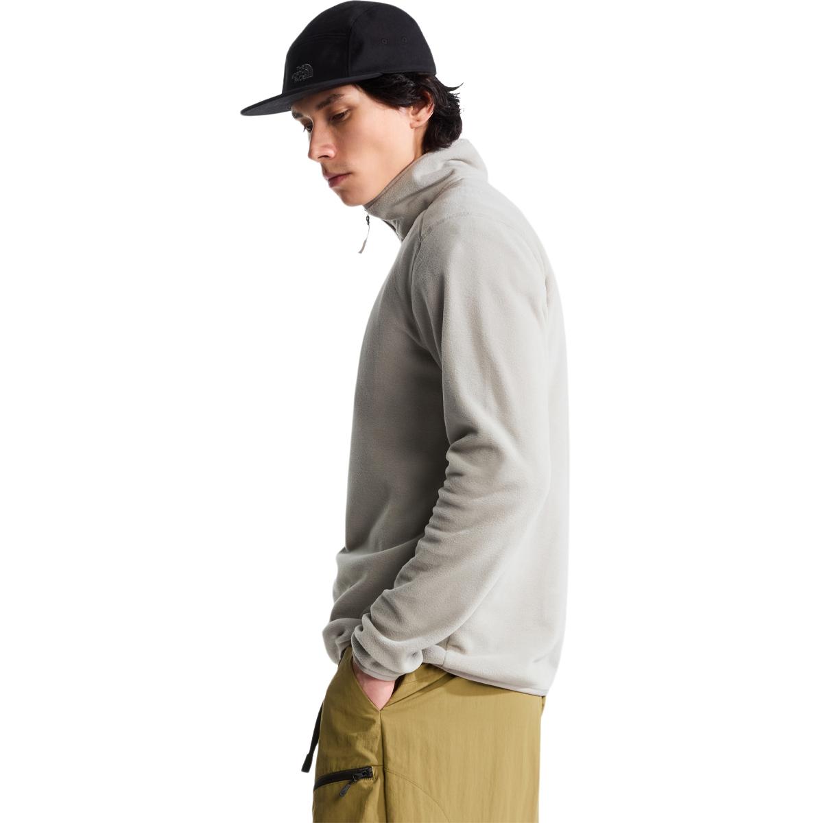 The North Face Glacier Half Zip Fleecetrøye Herre Stone Slab