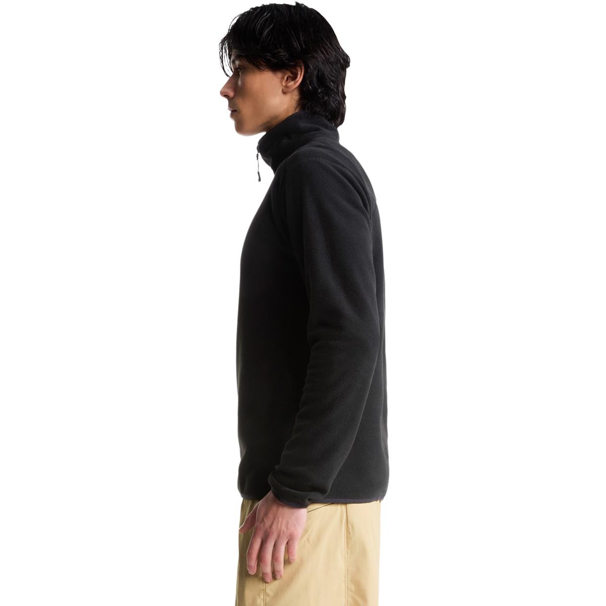The North Face Glacier Half Zip Fleecetrøye Herre TNF BLACK