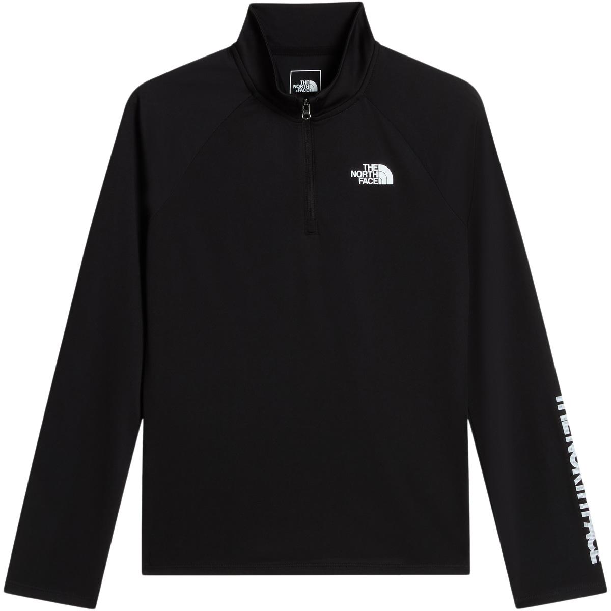 The North Face G Flex Half Zip Treningstrøye Barn TNF BLACK