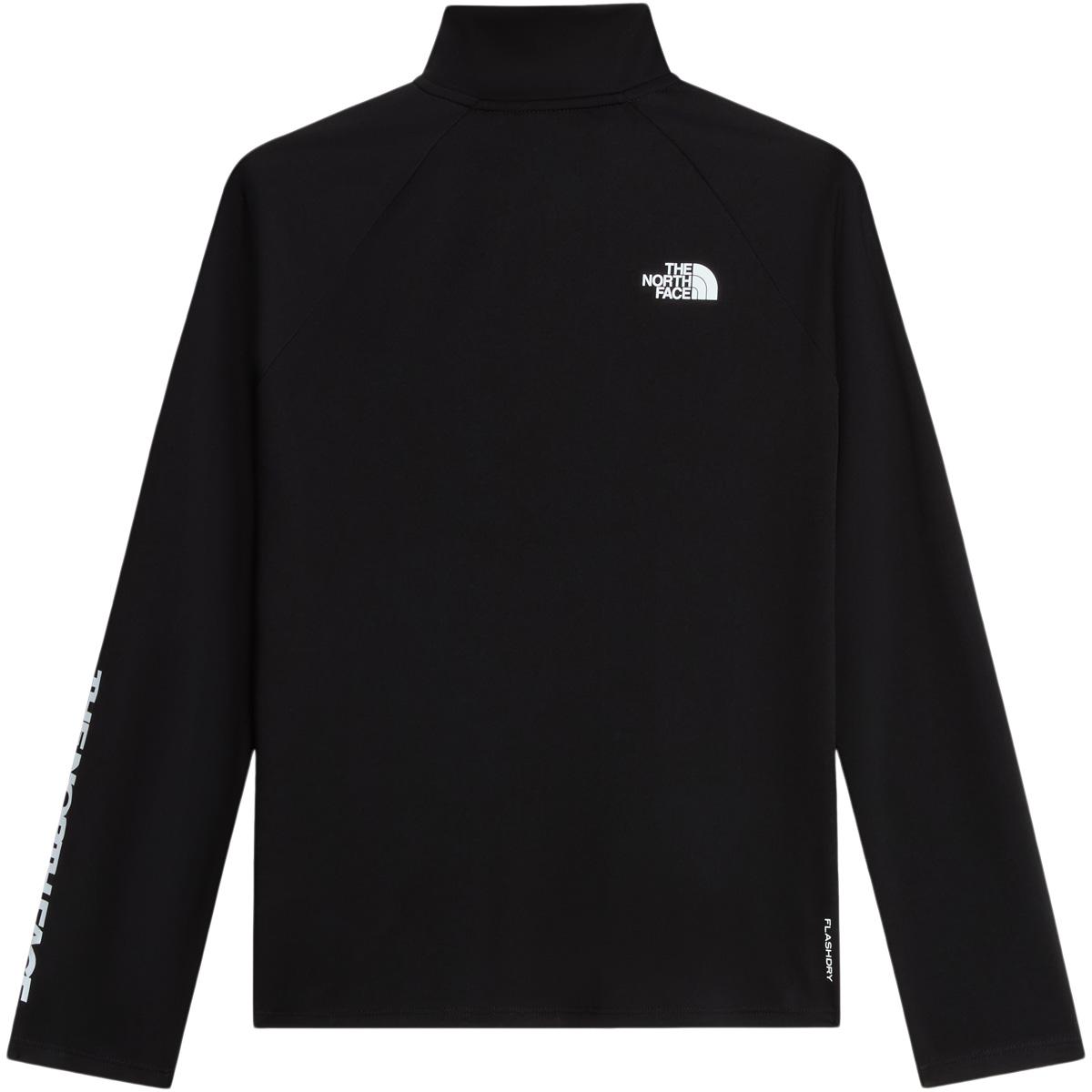 The North Face G Flex Half Zip Treningstrøye Barn TNF BLACK