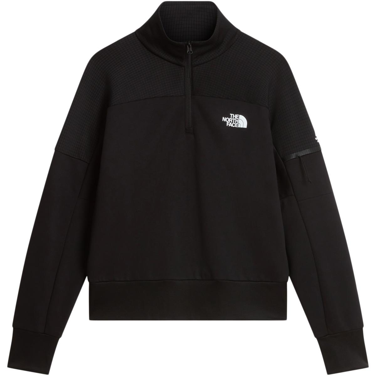 The North Face Mountain Athletics Half Zip Trøye Dame TNF BLACK