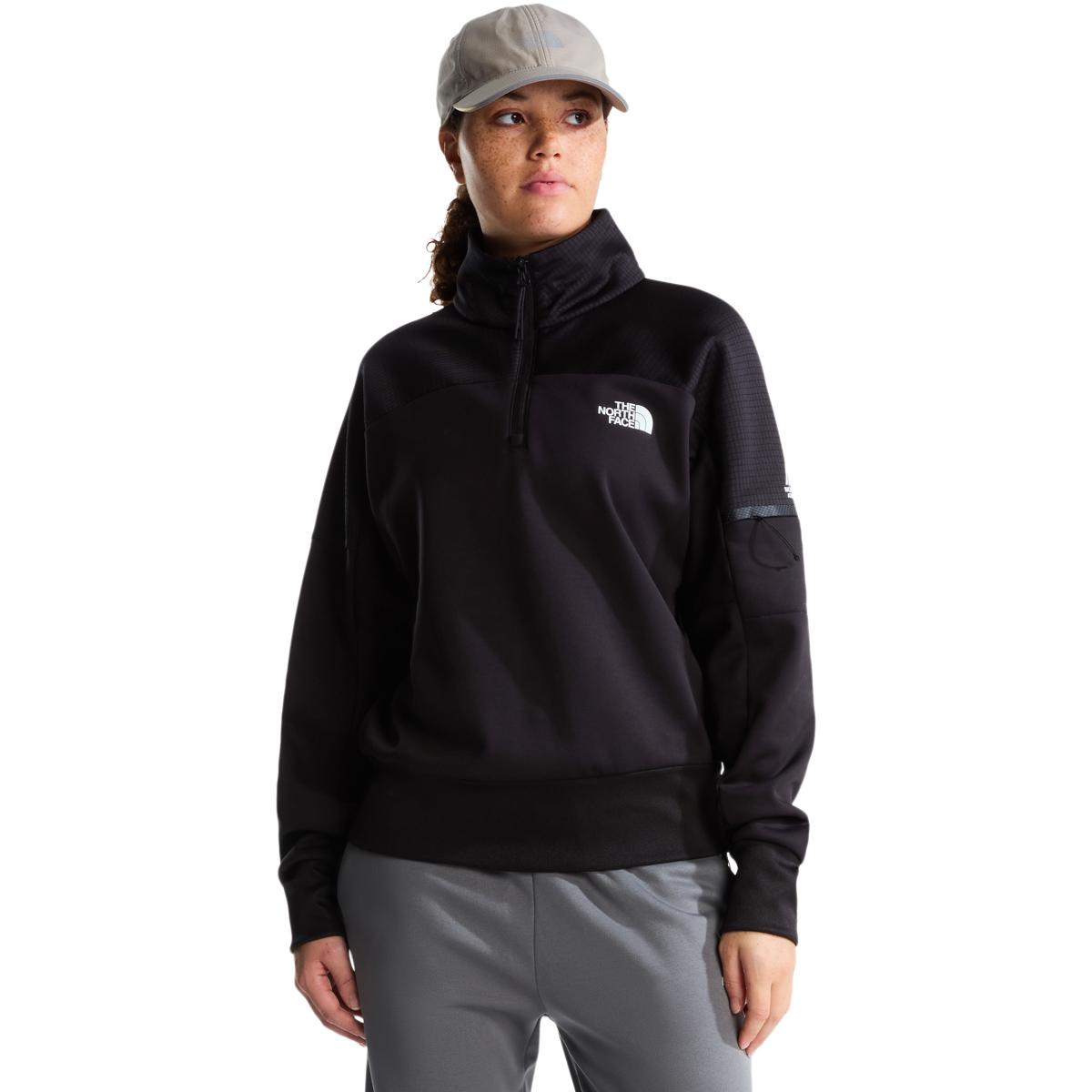 The North Face Mountain Athletics Half Zip Trøye Dame TNF BLACK