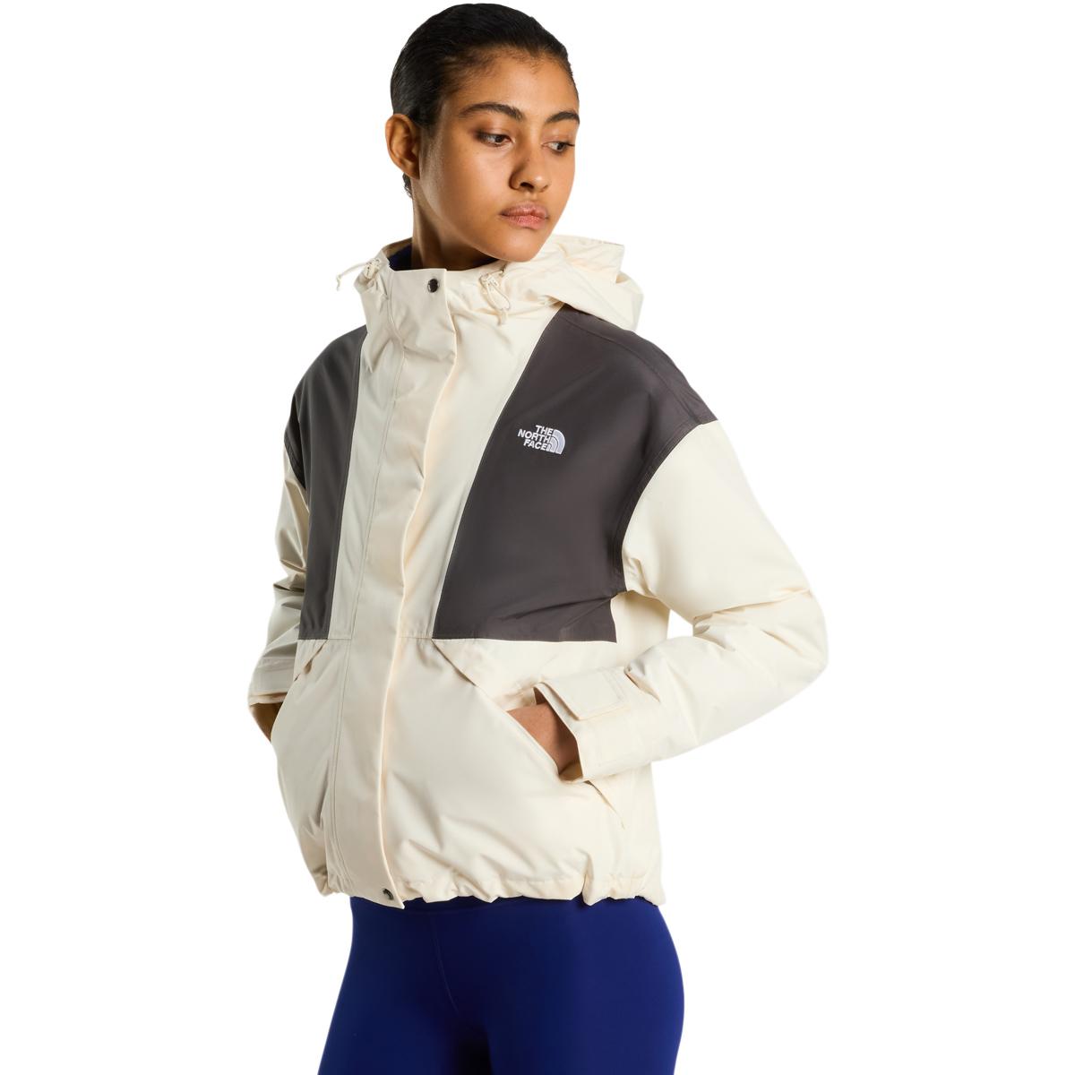 The North Face Reign On 2.0 Jakke Dame WHITE DUNE/ANTHRACITE G