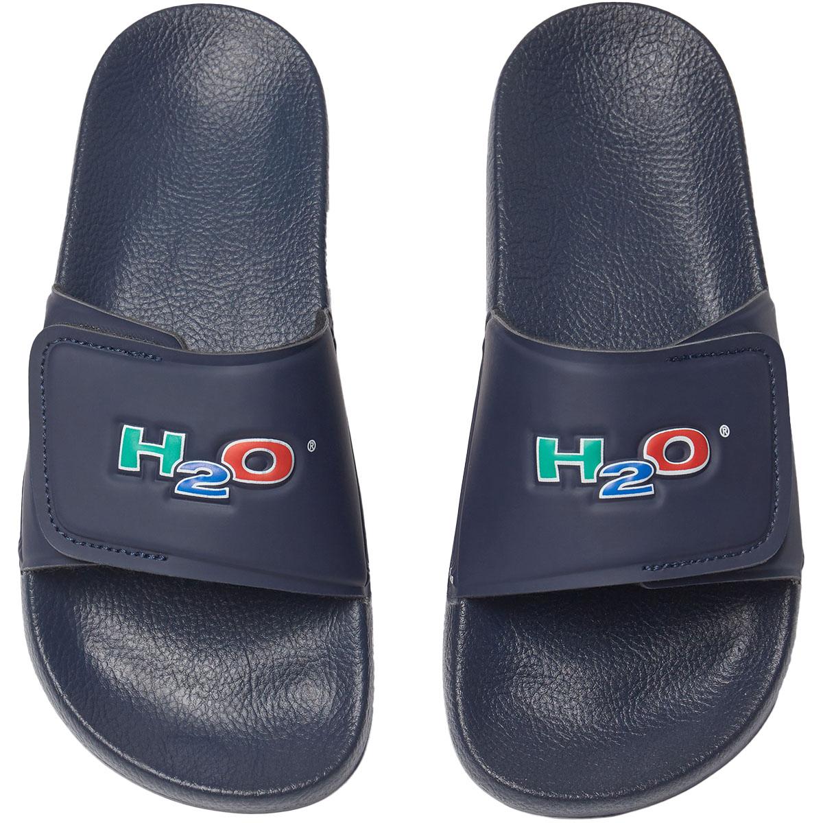 H2O Aqua Velcro Badesandaler Navy