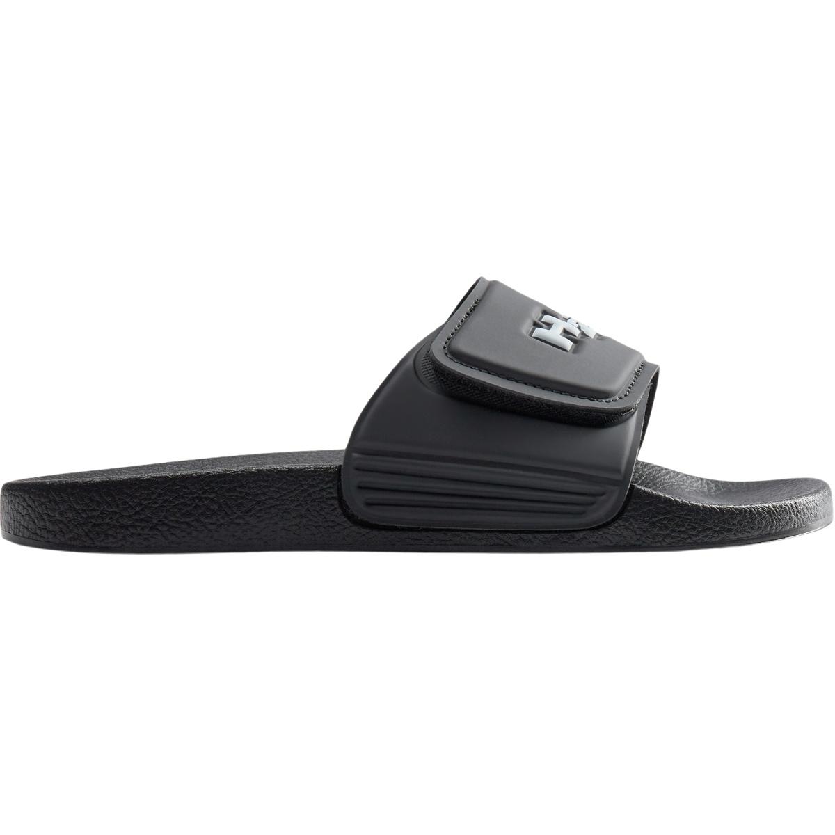 H2O Aqua Velcro Badesandaler Black