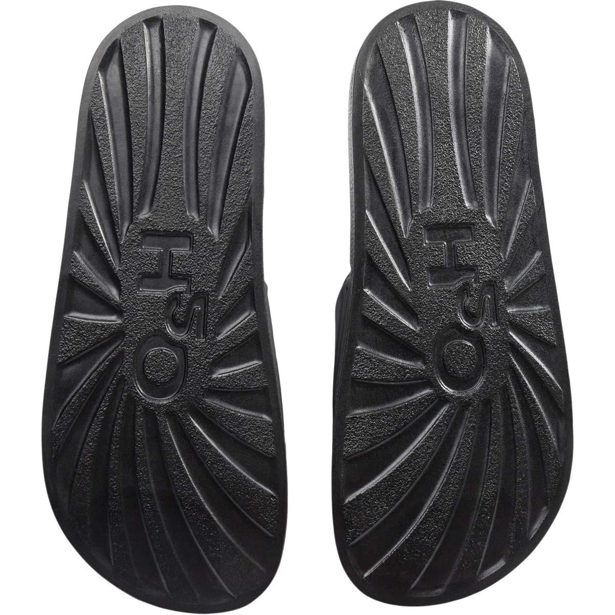 H2O Aqua Velcro Badesandaler Black