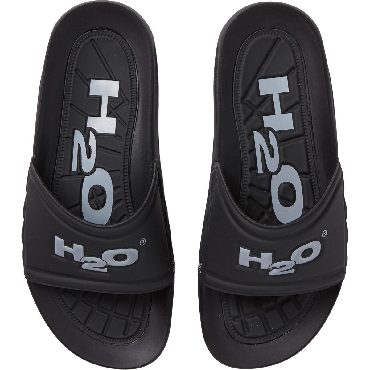 H2O Tofield Badesandaler Black