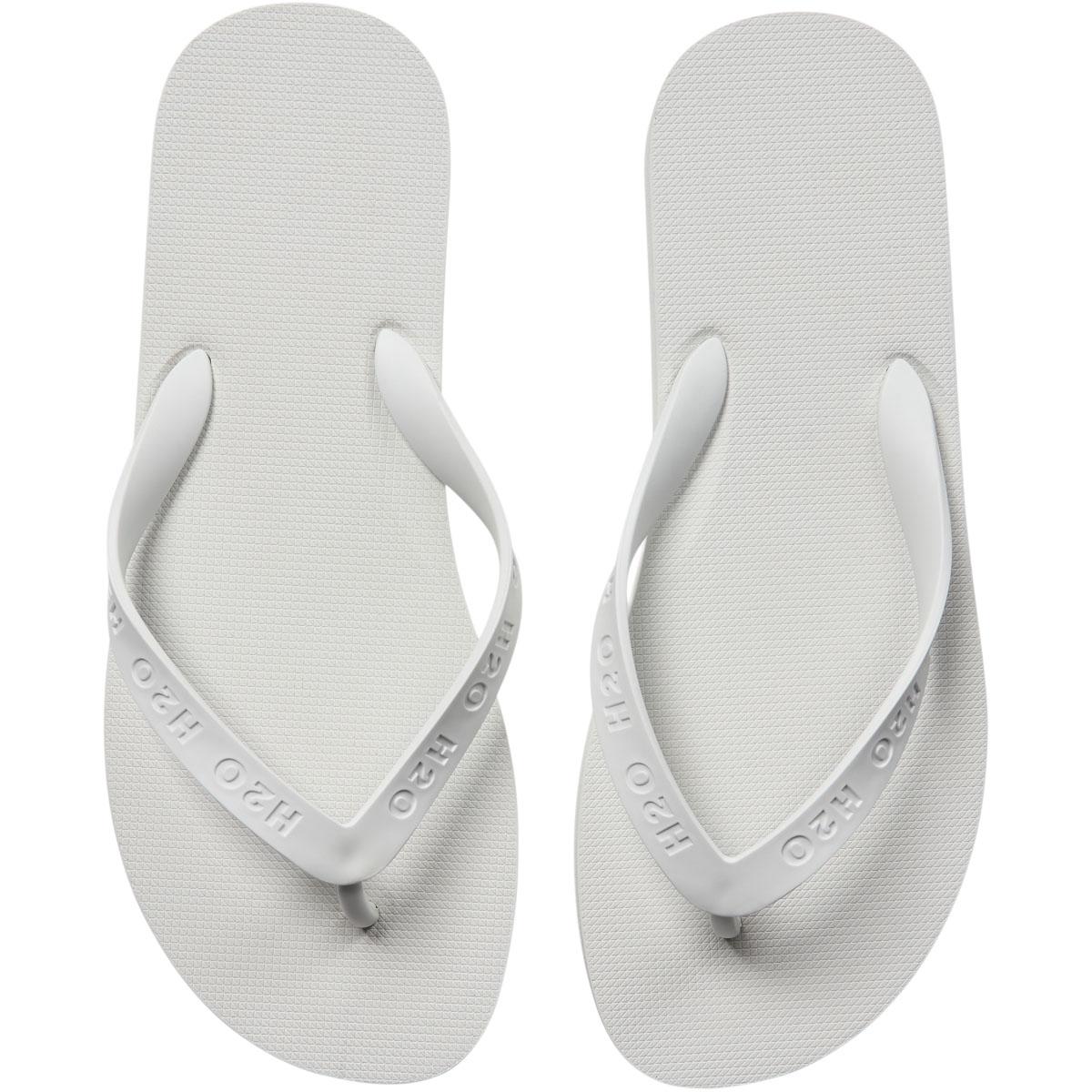 H2O Klip Klap Sandaler White
