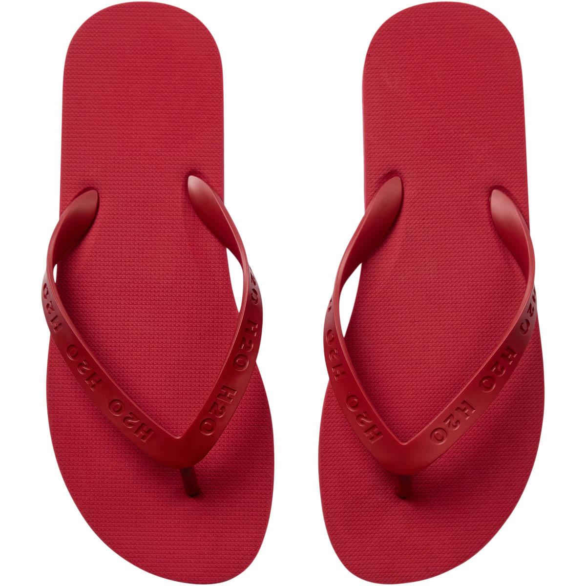 H2O Klip Klap Sandaler Red