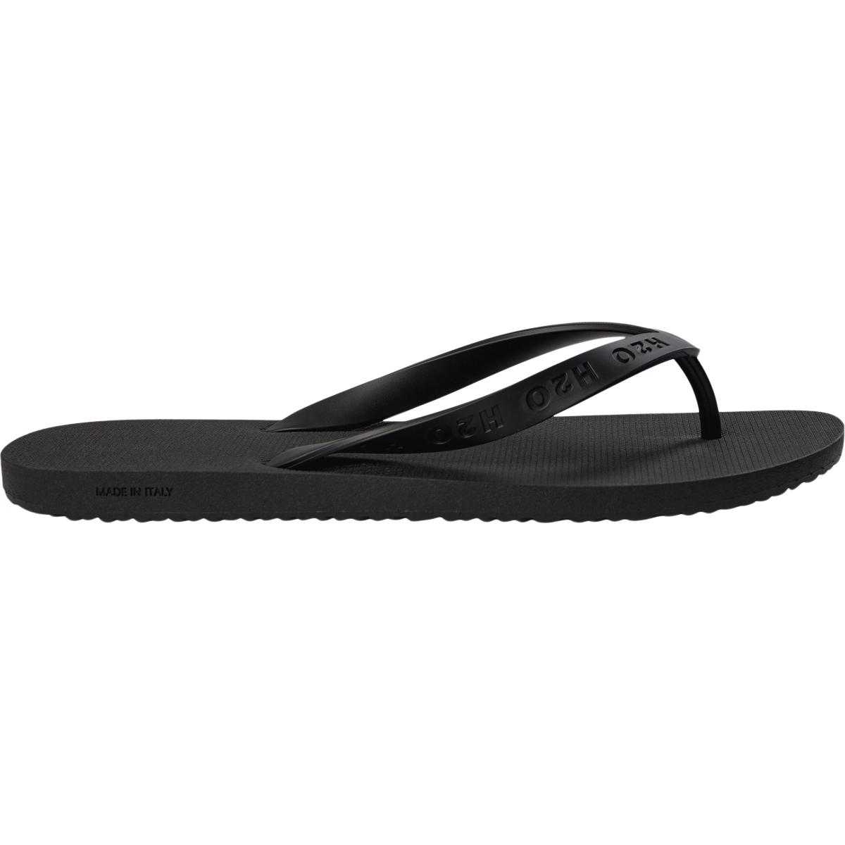 H2O Klip Klap Sandaler Black