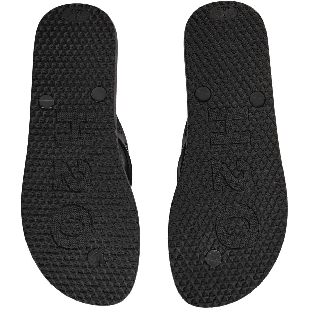 H2O Klip Klap Sandaler Black