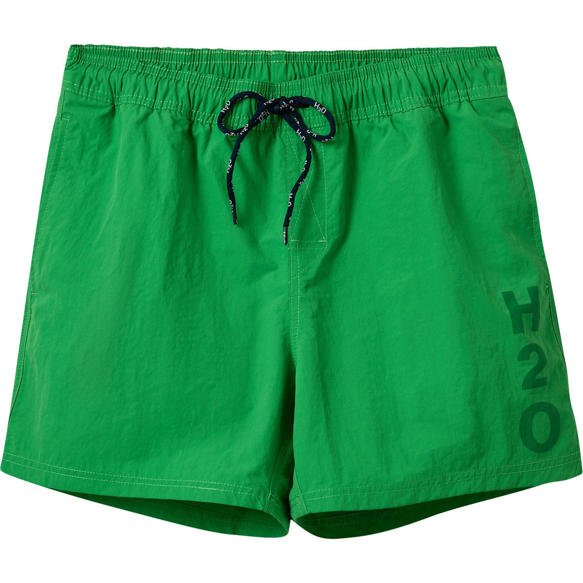 H2O Leisure Logo Badeshorts Herre Grass Green