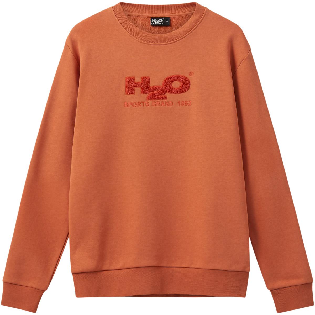 H2O Logo O´neck Sweatshirt Autumn Leaf