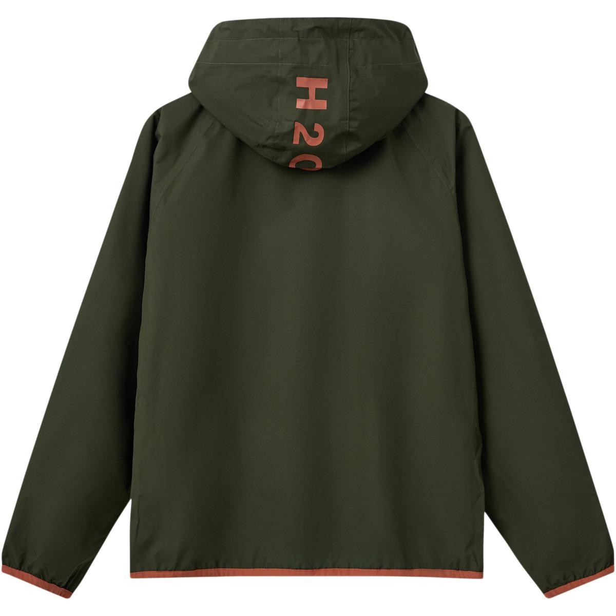 H2O Rømø Festival LW Packable Regnjakke Unisex Green