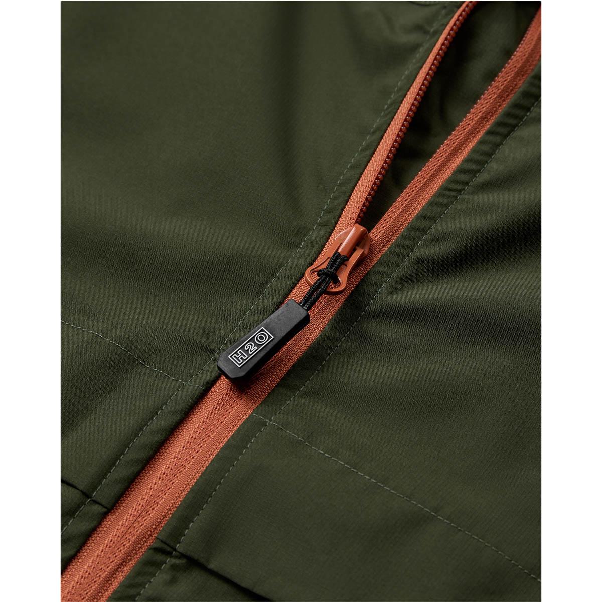 H2O Rømø Festival LW Packable Regnjakke Unisex Green