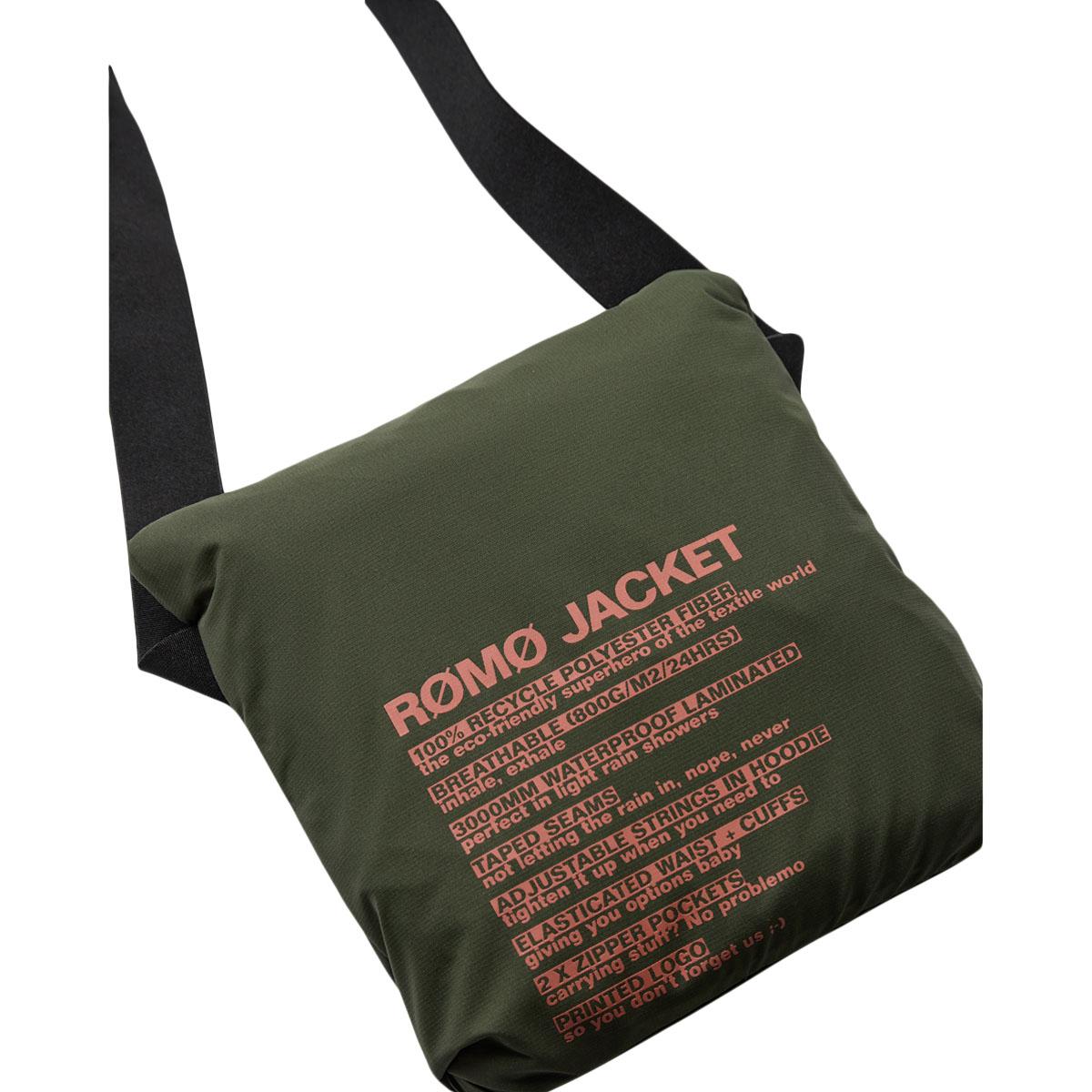 H2O Rømø Festival LW Packable Regnjakke Unisex Green
