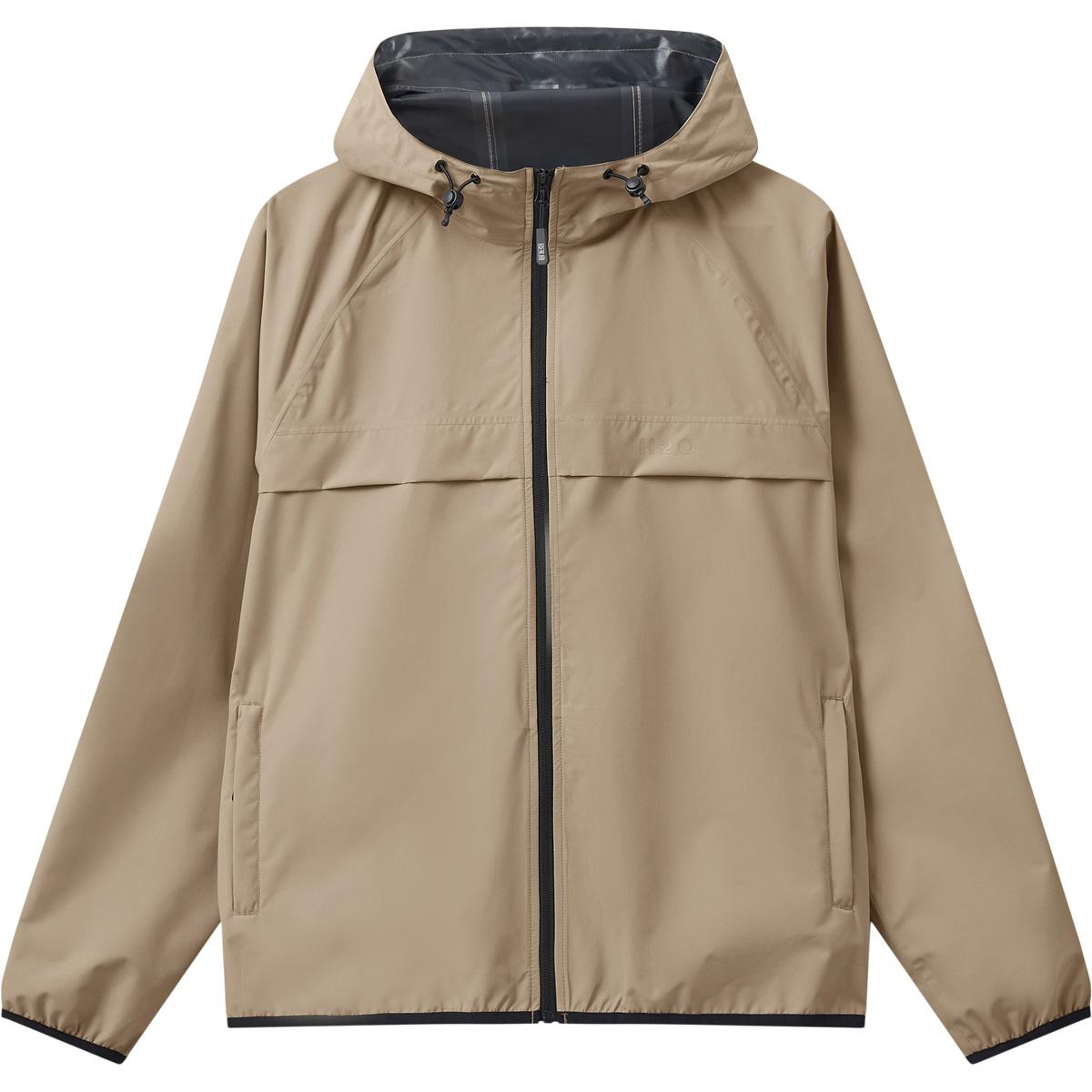 H2O Rømø LW Packable Regnjakke Warm Grey