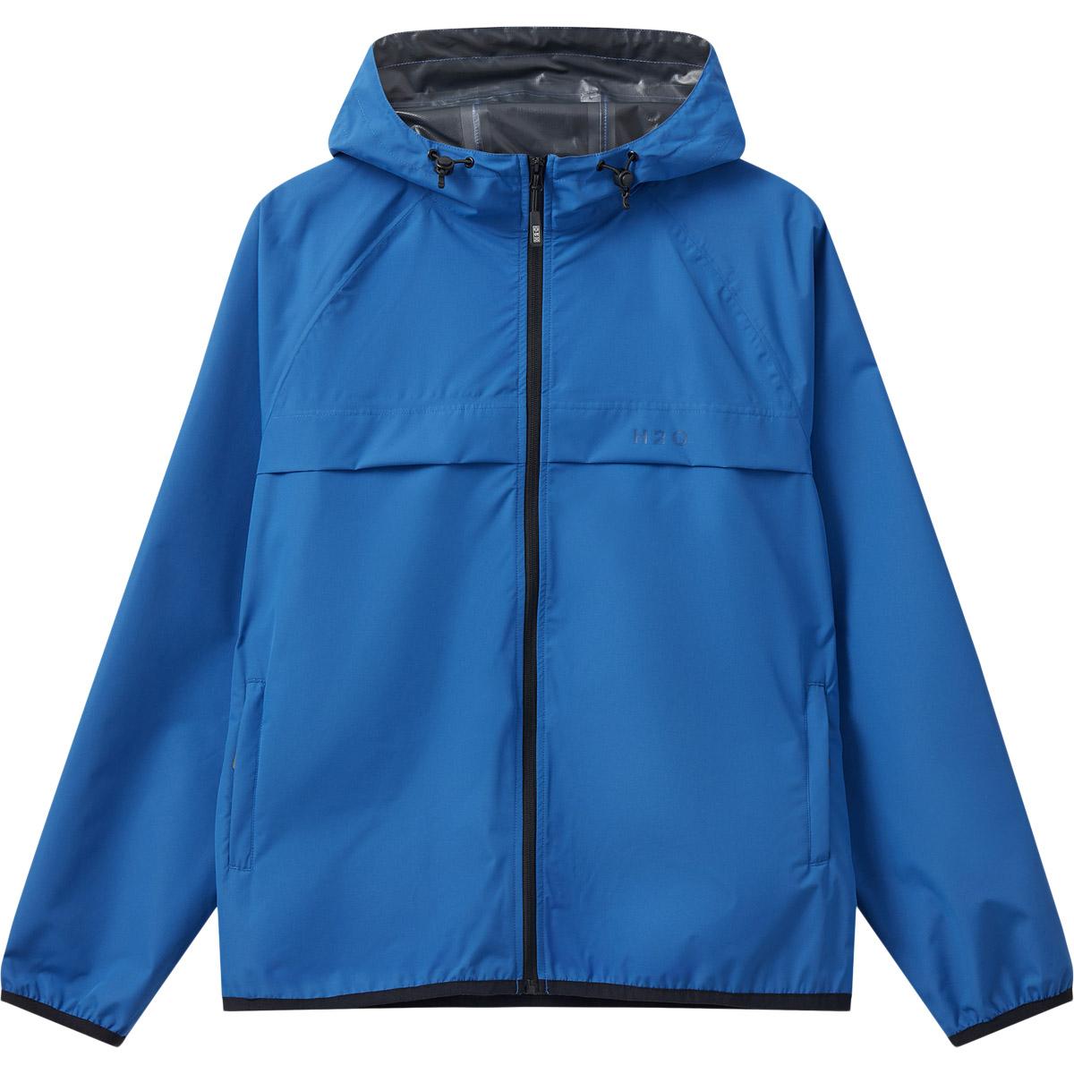 H2O Rømø LW Packable Regnjakke Blue
