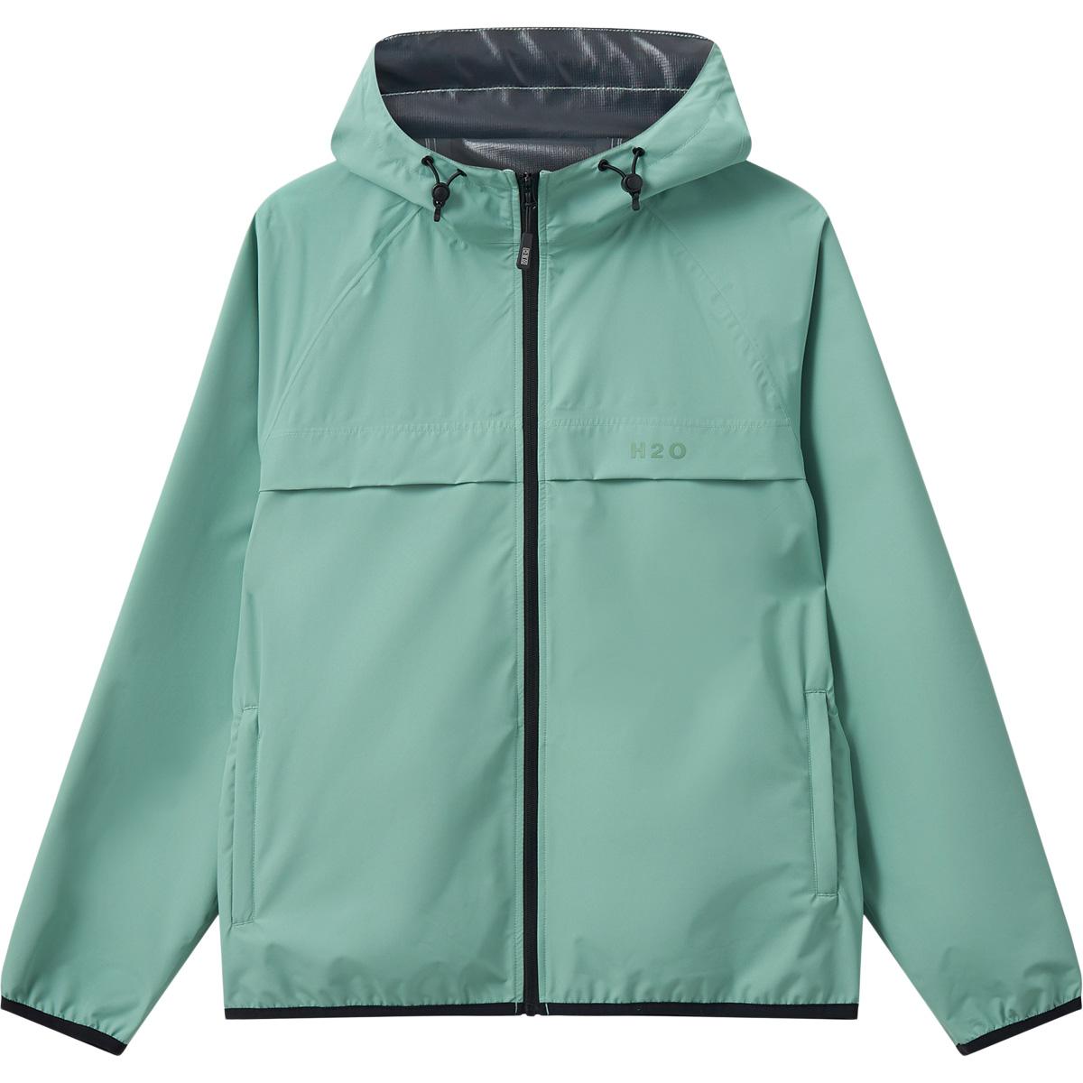 H2O Rømø LW Packable Regnjakke Sea Grass