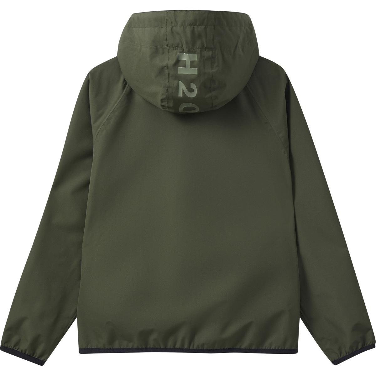 H2O Rømø LW Packable Regnjakke Army