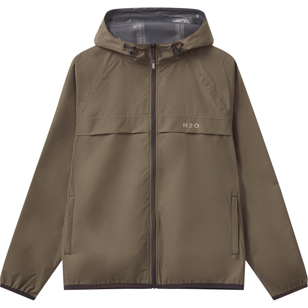 H2O Rømø LW Packable Regnjakke Dusty Oak
