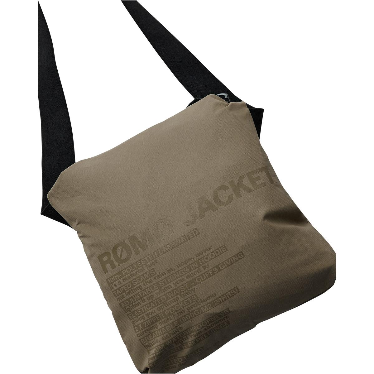 H2O Rømø LW Packable Regnjakke Dusty Oak