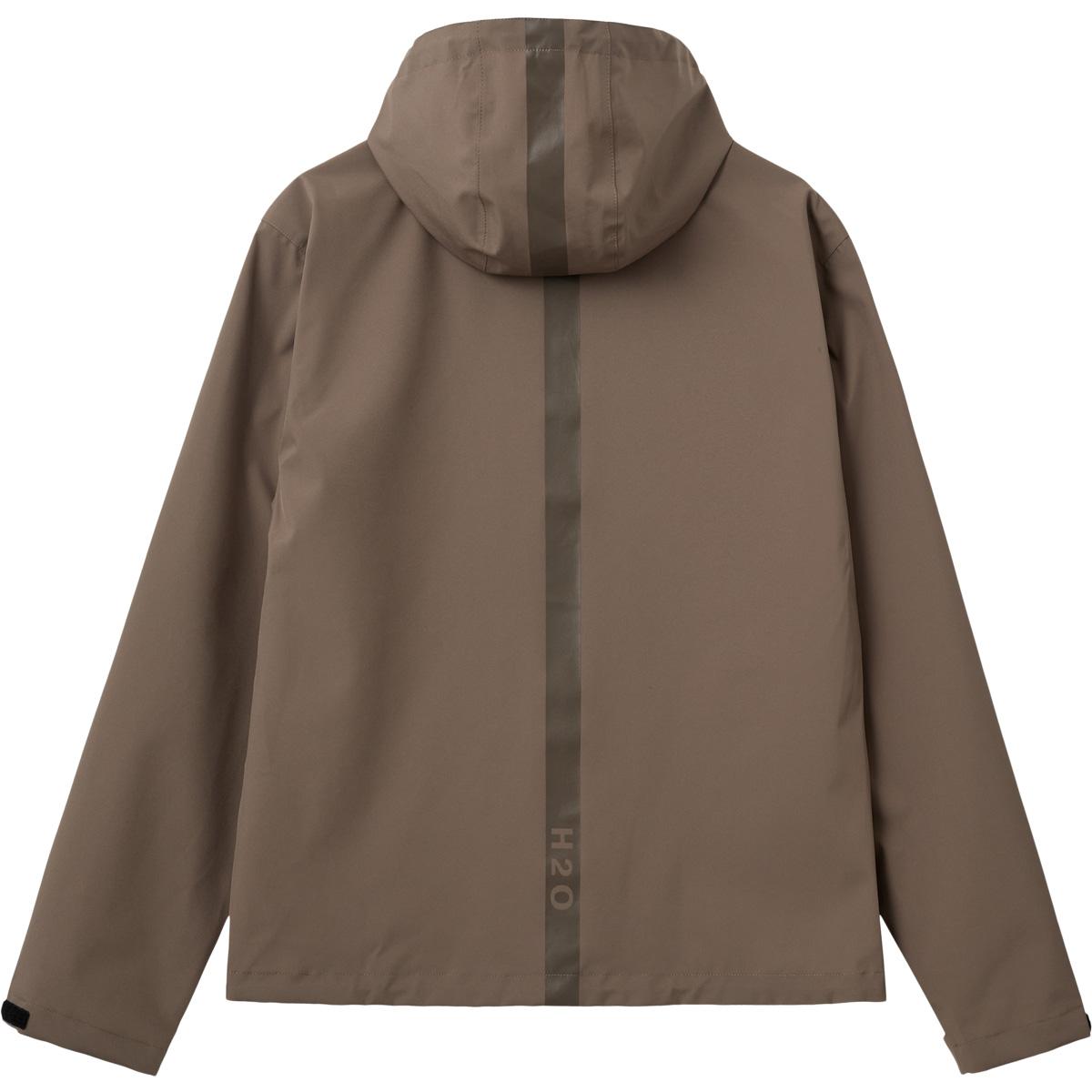 H2O Bornholm Regnjakke Brown