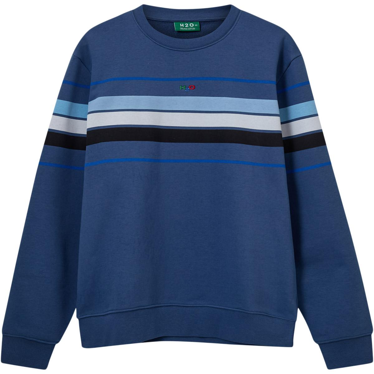 H2O Classic O´neck Sweatshirt Indigo Blue