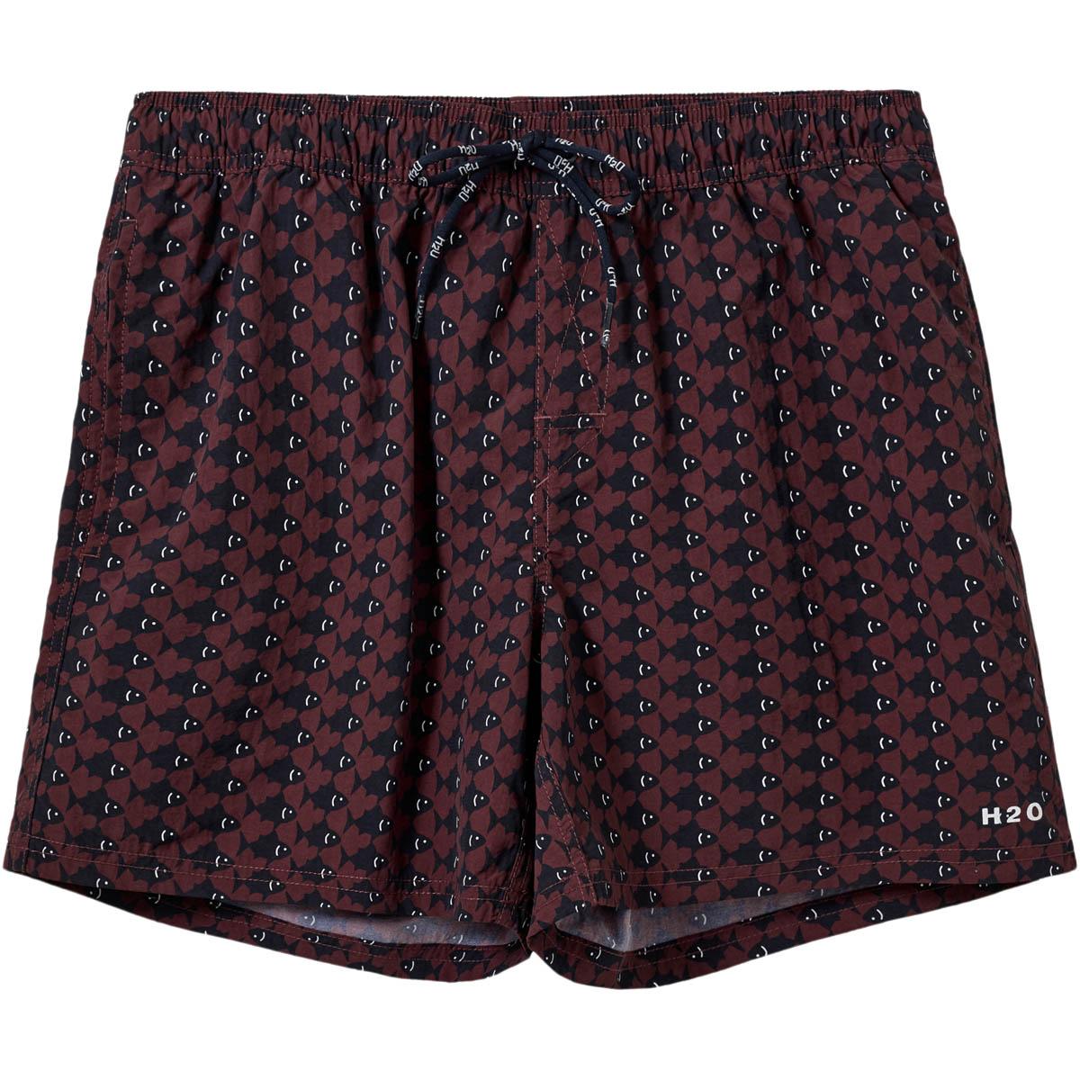 H2O Nemo Badeshorts Herre Bordeaux