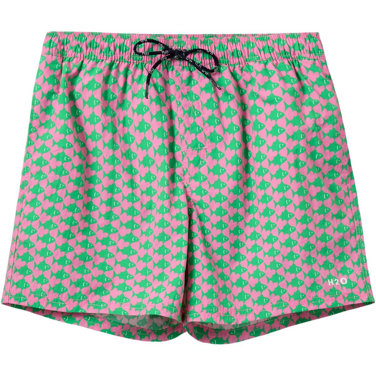 H2O Nemo Badeshorts Herre Pink/Green