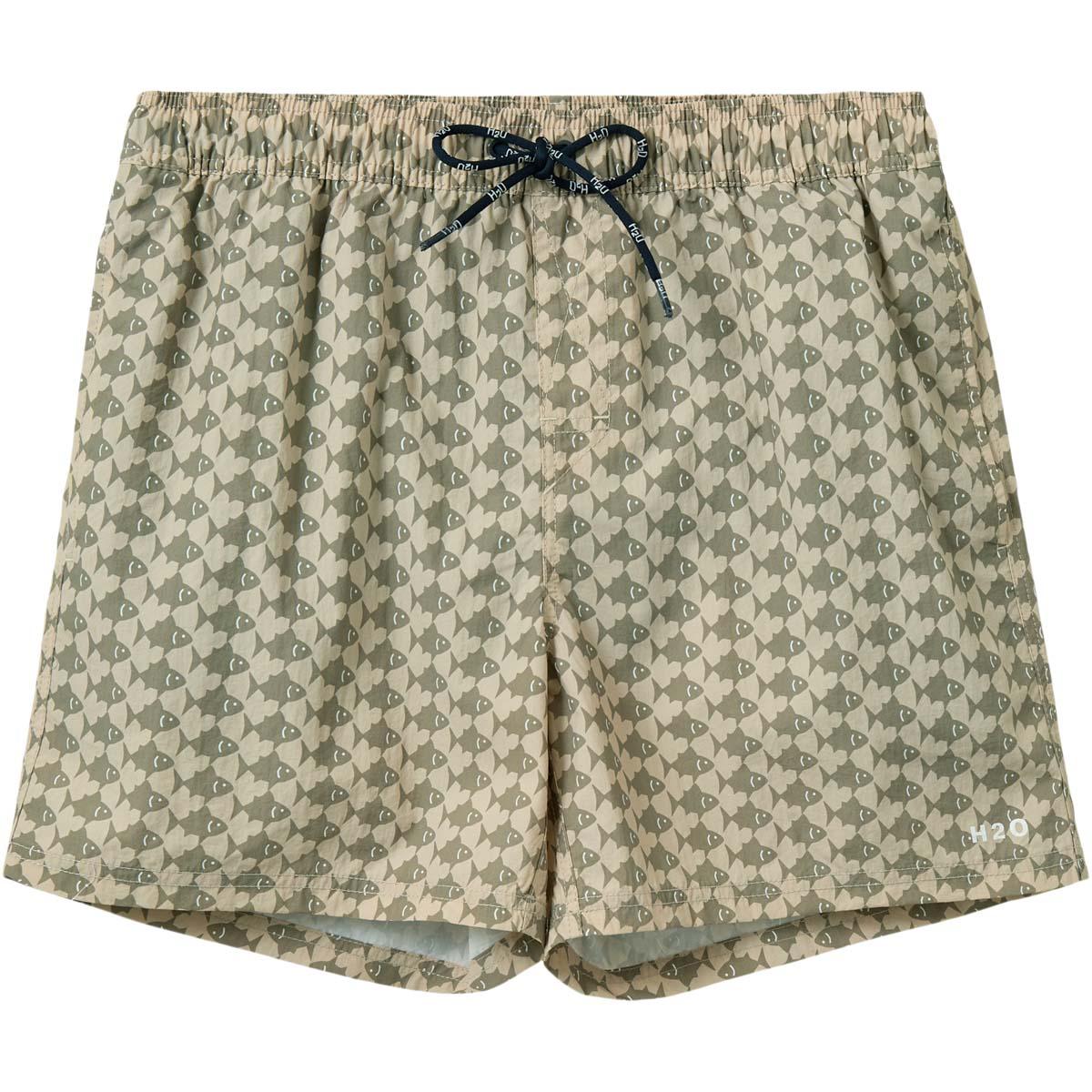 H2O Nemo Badeshorts Herre Beige/Green