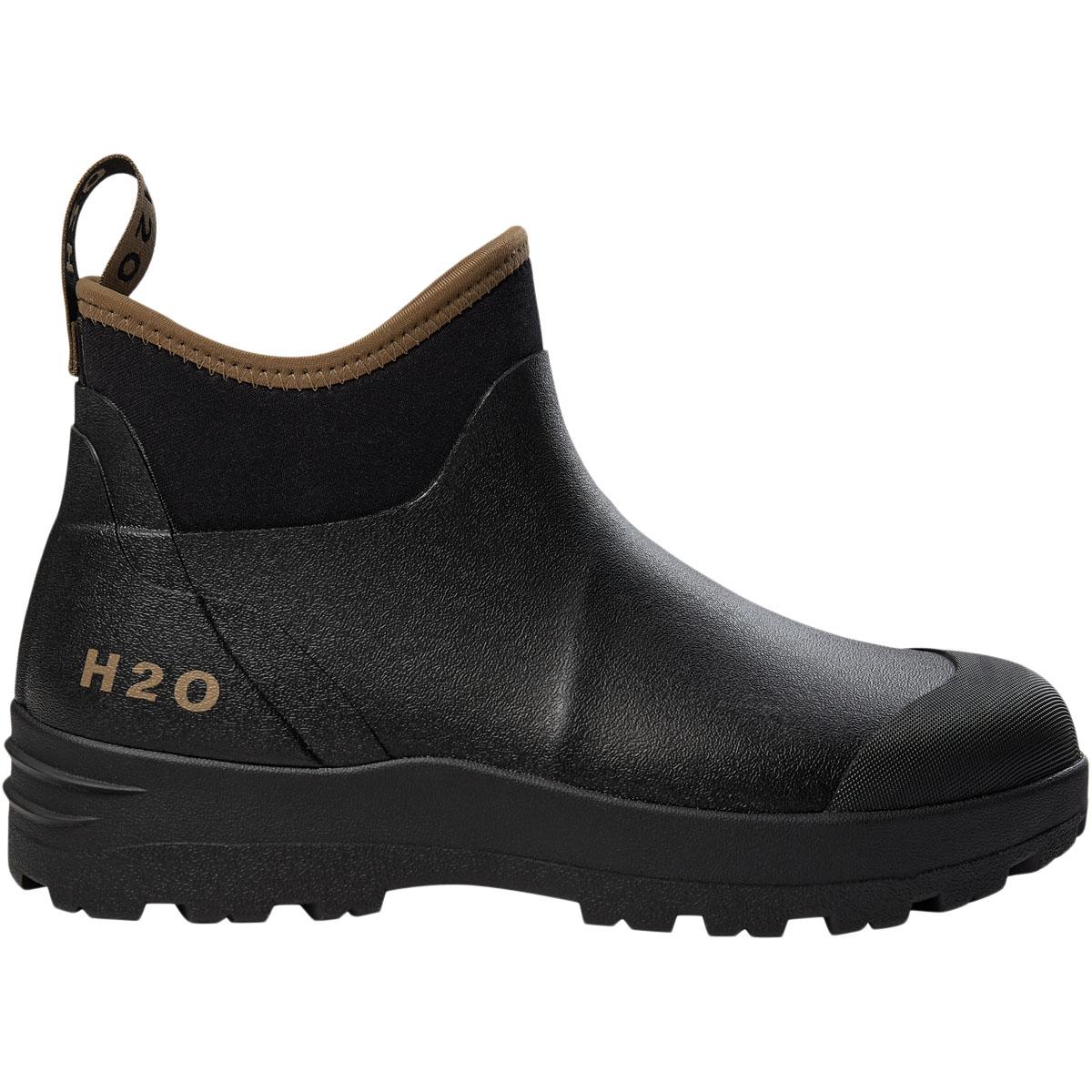 H2O Korte Gummistøvler Black