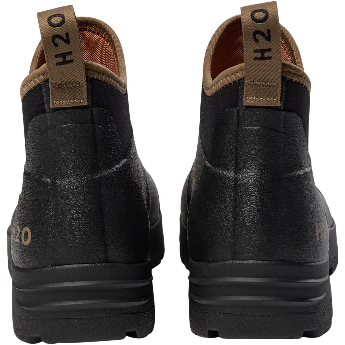 H2O Korte Gummistøvler Black