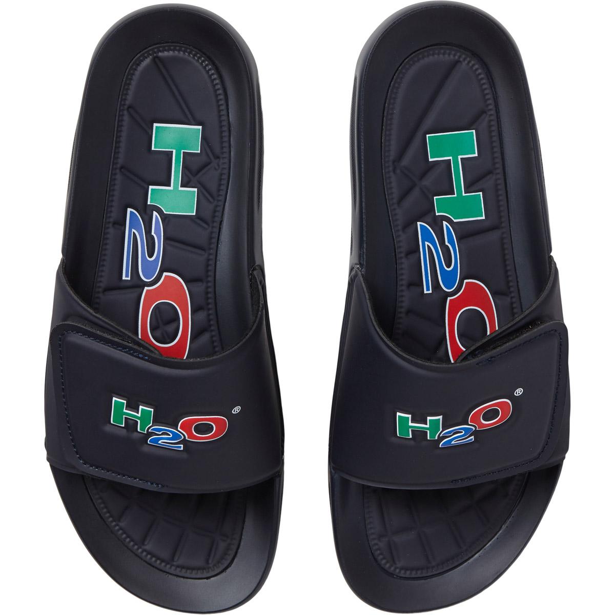 H2O Velcro Badesandaler Navy