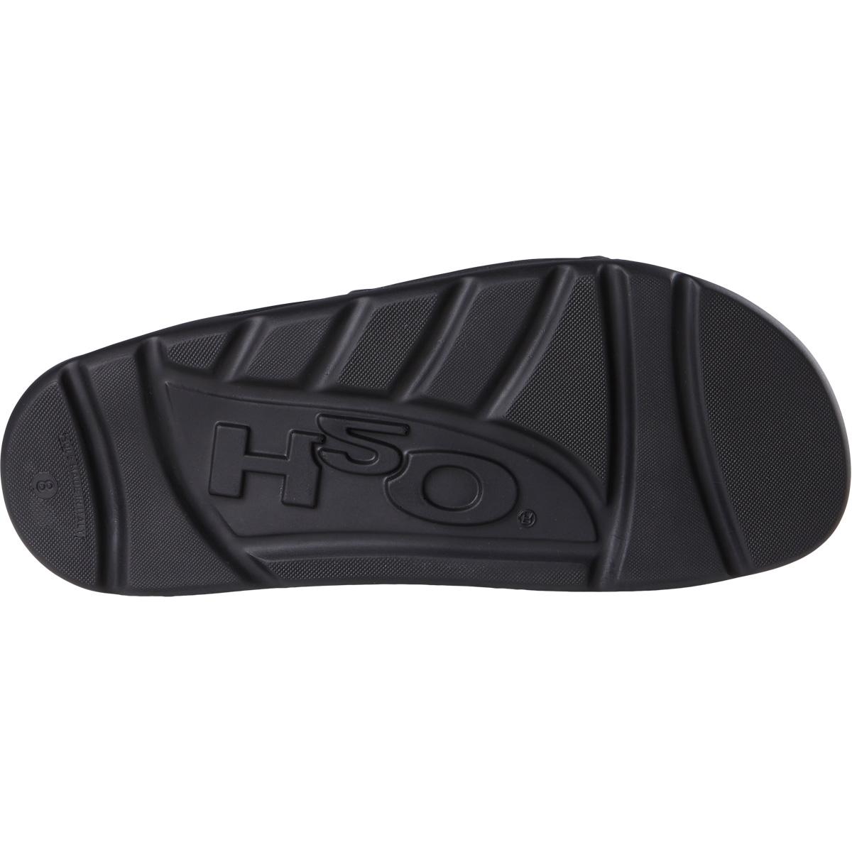 H2O Velcro Badesandaler Black