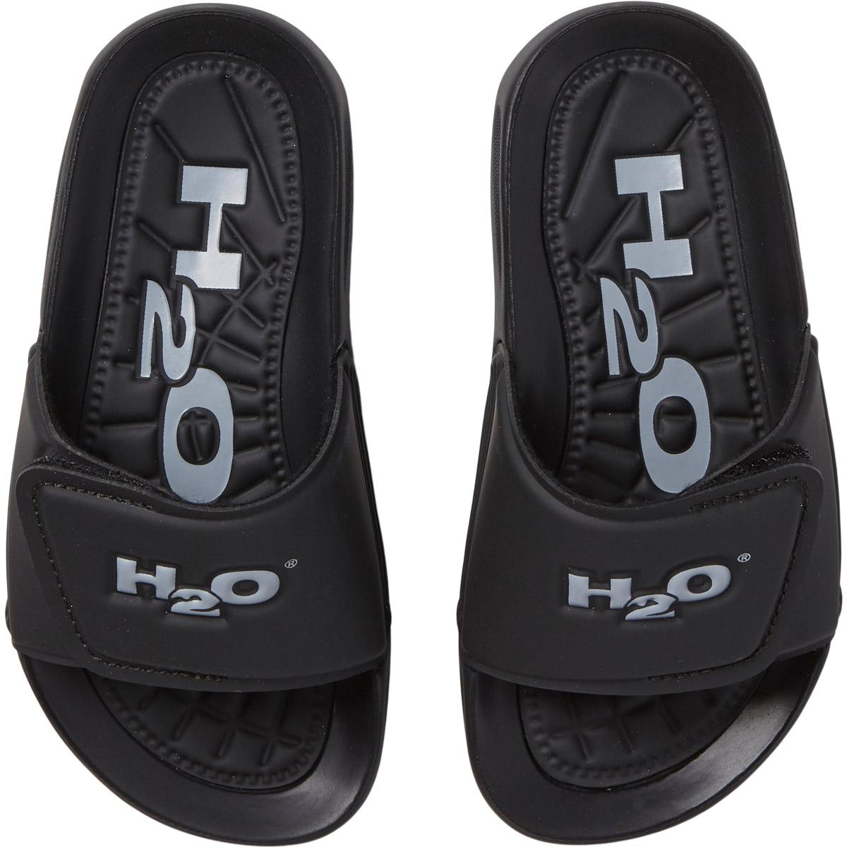H2O Velcro Badesandaler Børn BLACK