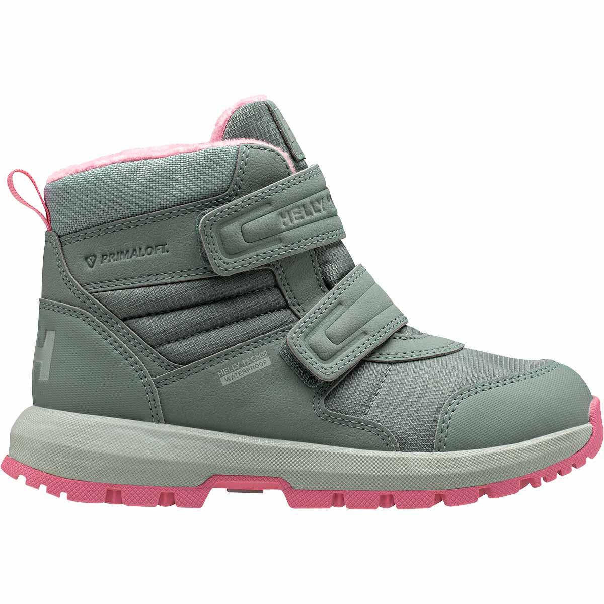 Helly Hansen JK Bowstring Velcro Vinterstøvler Børn 489 FOREST NIGHT / WARM ESPRES