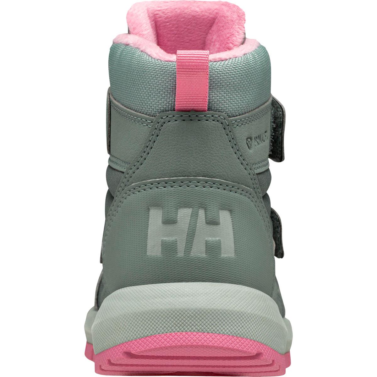 Helly Hansen JK Bowstring Velcro Vinterstøvler Børn 489 FOREST NIGHT / WARM ESPRES