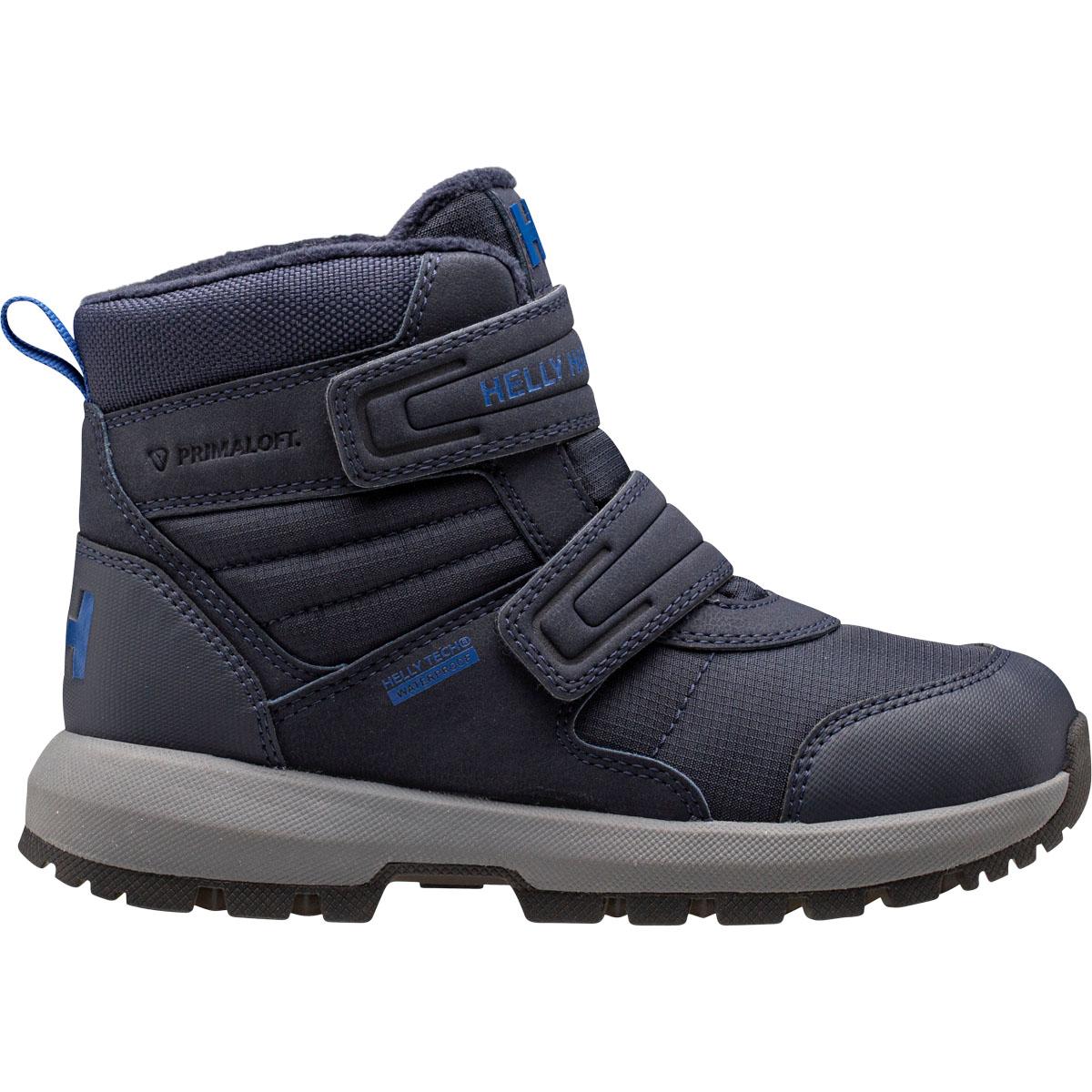 Helly Hansen JK Bowstring Velcro Vinterstøvler Børn 598 NAVY