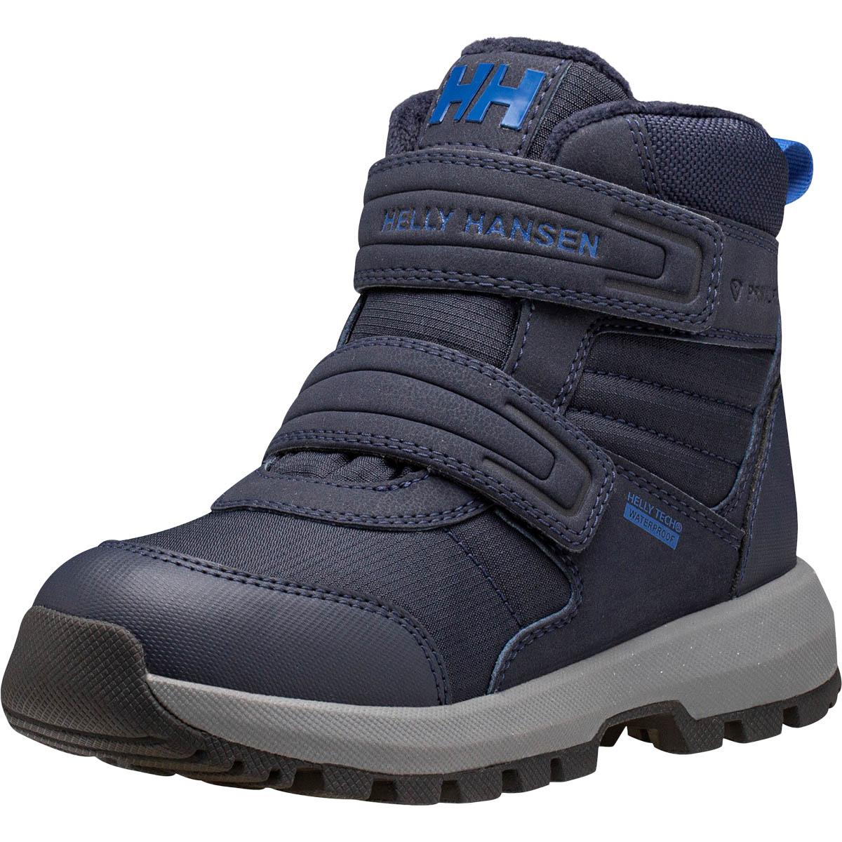 Helly Hansen JK Bowstring Velcro Vinterstøvler Børn 598 NAVY