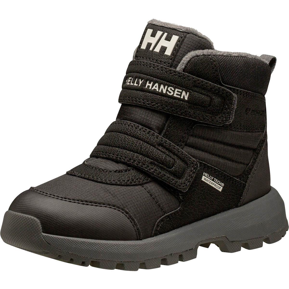 Helly Hansen JK Bowstring Velcro Vinterstøvler Børn Black
