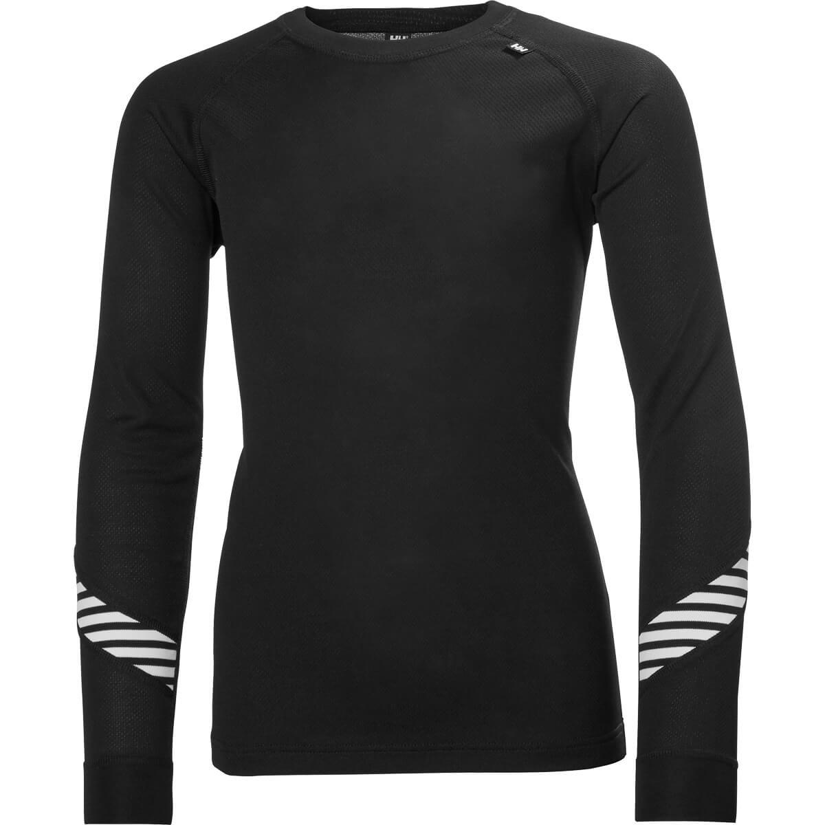 Helly Hansen Lifa Dry Skiundertøj Børn 998 BLACK/PENGUIN
