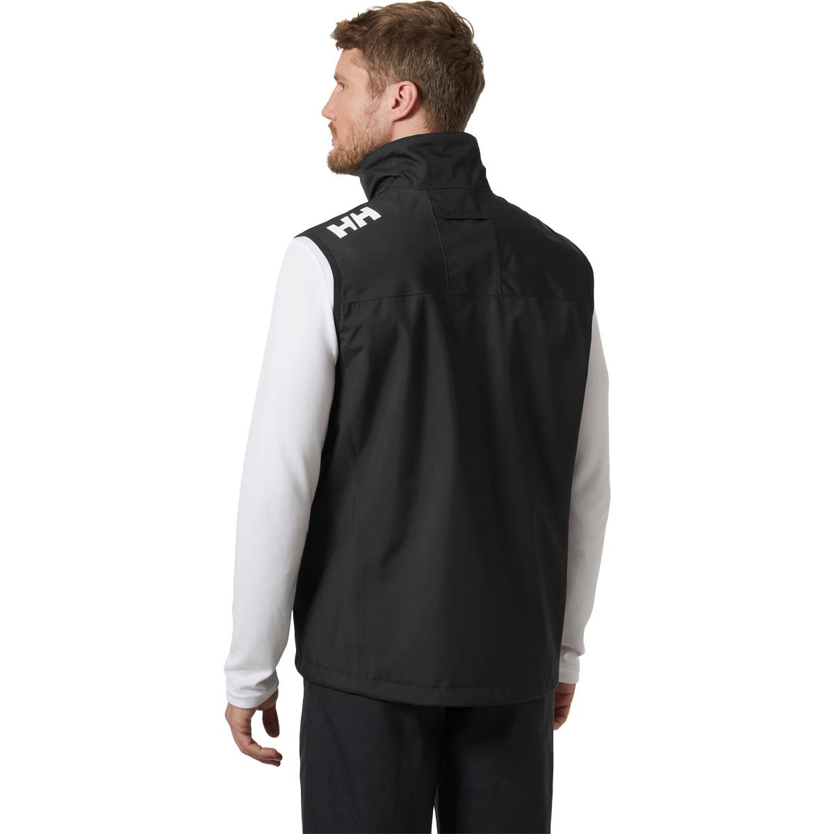 Helly Hansen Crew 2.0 Vest Herre 990 BLACK / NATURA / EBONY