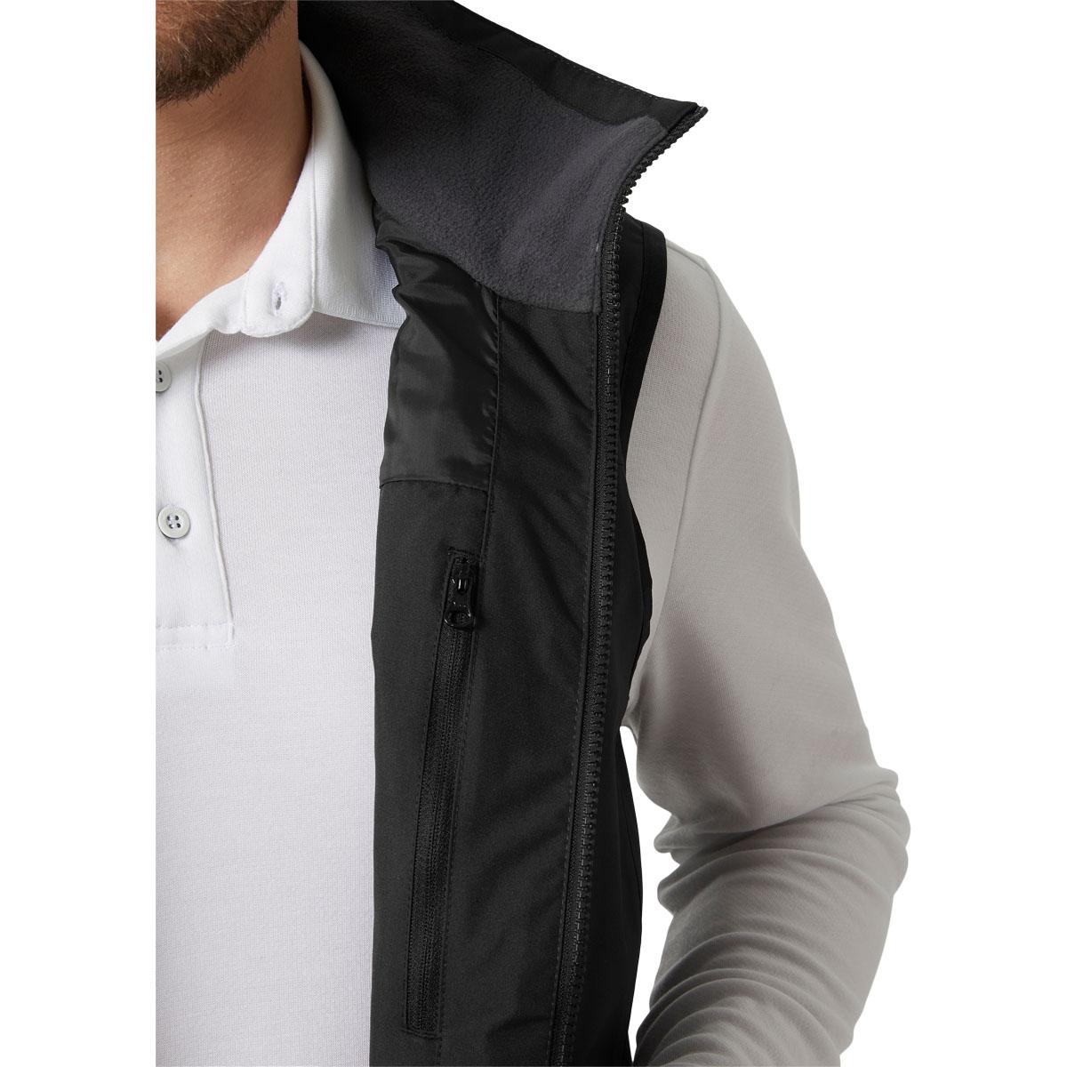 Helly Hansen Crew 2.0 Vest Herre 990 BLACK / NATURA / EBONY